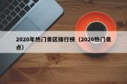 2020年热门景区排行榜（2020热门景点）