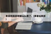 黑客网络游戏被naix黑了,（黑客玩网游）