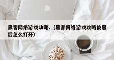 黑客网络游戏攻略,（黑客网络游戏攻略被黑后怎么打开）